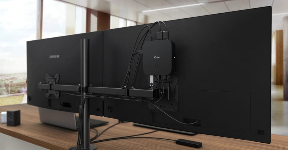 i-tec USB-C Dual Display Docking Station with Power Delivery 100 W + Universal Charger 100 W (C31DUALDPDOCKPD100W) — image 9
