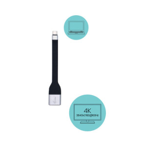 i-tec USB-C Flat DP Adapter 4K/60 Hz USB-C Flat DP Adapter 4K/60 Hz  (C31FLATDP60HZ)