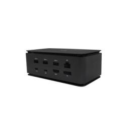 i-tec Metal USB4 Docking station Dual 4K HDMI DP with Power Delivery 80 W + Universal Charger 100 W (USB4DUALDOCK100W)