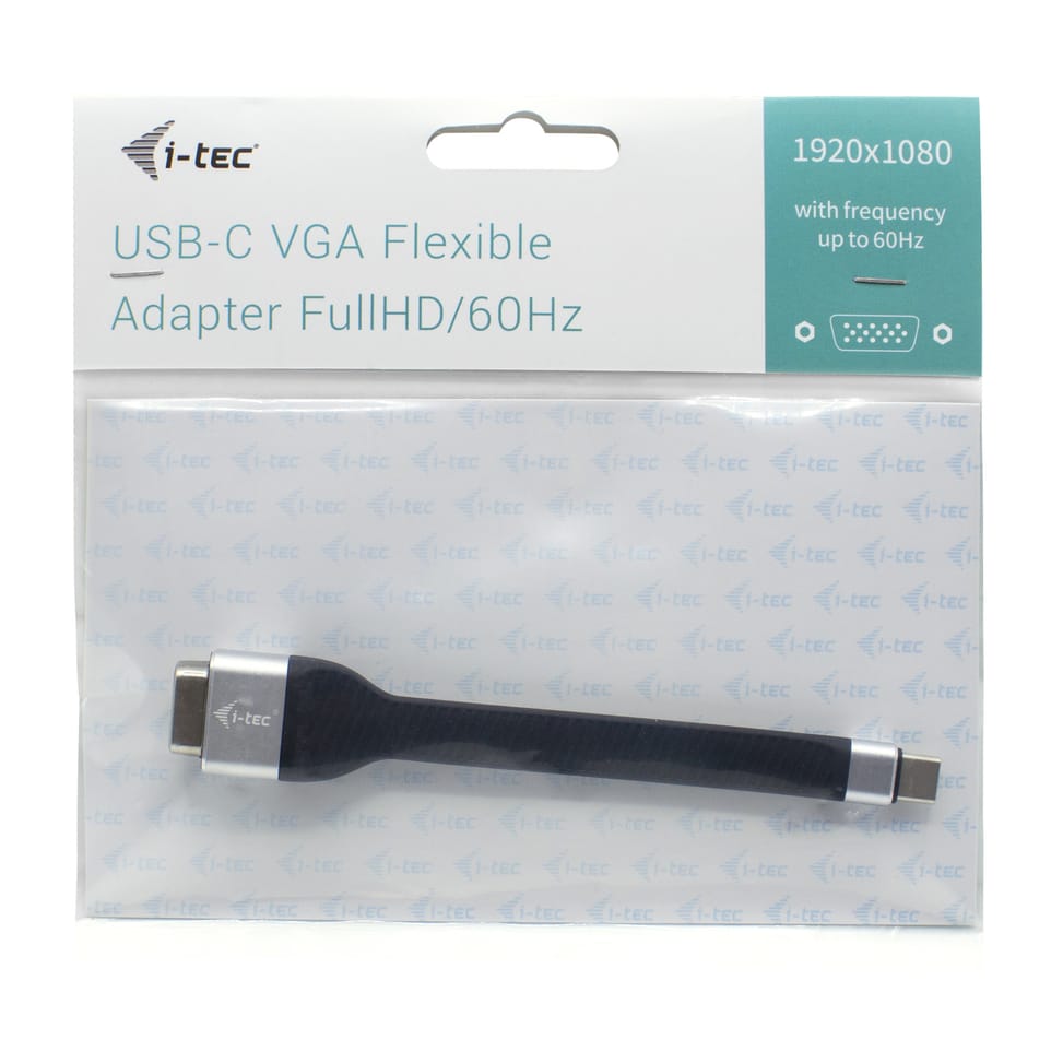 i-tec USB-C Flat VGA Adapter 1920 x 1080p/60 Hz USB-C Flat VGA Adapter 1920 x 1080p/60 Hz (C31FLATVGA60HZ) — image 4