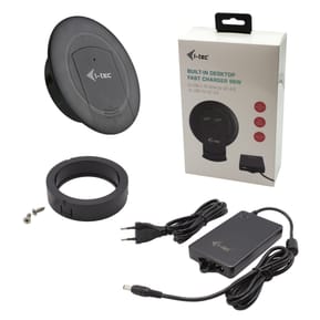 i-tec Built-in Desktop Fast Charger, USB-C PD 3.0 + 3x USB 3.0 QC3.0, 96 W (CHARGER96WD) — image 5