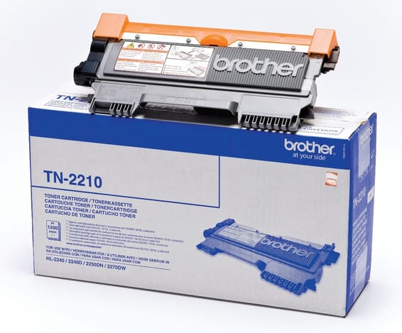 Brother TN-2210 Noir - Toner Brother d'origine (TN2210)