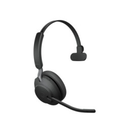 Jabra Evolve2 65, UC Mono Casque Sans fil Arceau Bureau/Centre d'appels USB Type-A Bluetooth Noir (26599-889-999)