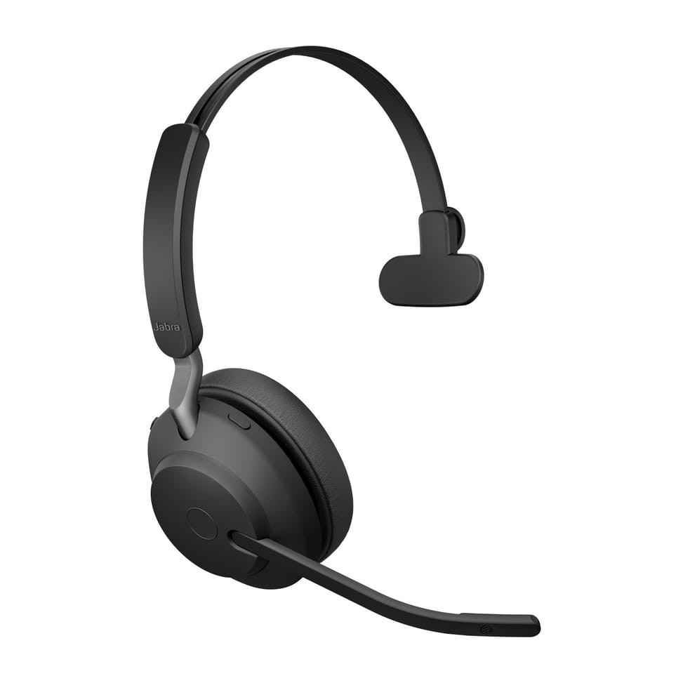 Jabra Evolve2 65, UC Mono Casque Sans fil Arceau Bureau/Centre d'appels USB Type-A Bluetooth Noir (26599-889-999) — image 3