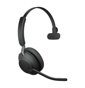 Jabra Evolve2 65, UC Mono Casque Sans fil Arceau Bureau/Centre d'appels USB Type-A Bluetooth Noir (26599-889-999)