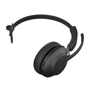 Jabra Evolve2 65, UC Mono Casque Sans fil Arceau Bureau/Centre d'appels USB Type-A Bluetooth Noir (26599-889-999)