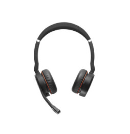 Jabra Evolve 75 Casque Avec fil &sans fil Arceau Appels/Musique Bluetooth Socle de chargement Noir (7599-848-199)