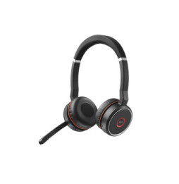 Jabra Evolve 75 Casque Avec fil &sans fil Arceau Appels/Musique Bluetooth Socle de chargement Noir (7599-842-199)