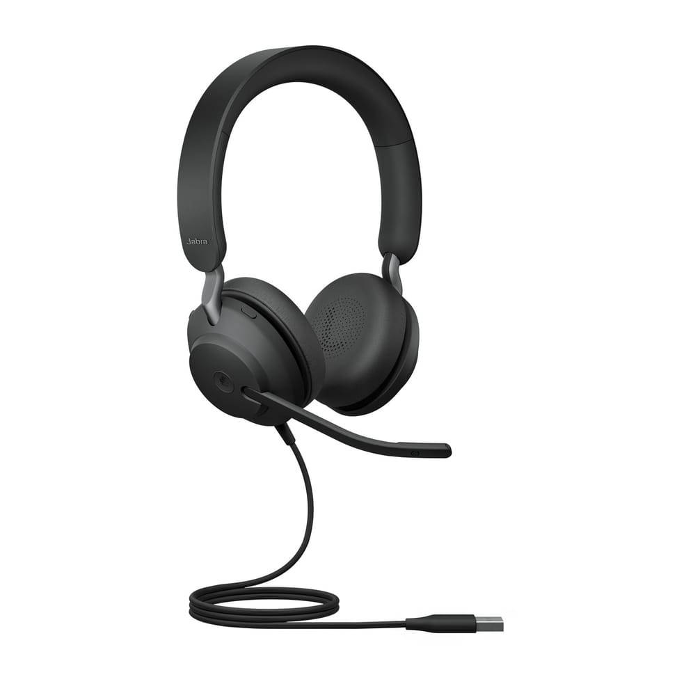 Micro casque filaire Jabra Evolve2 40 SE USB Type-A (24189-999-999) — image 2