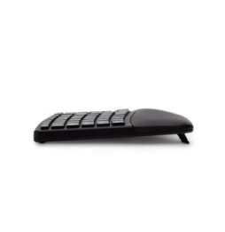 Kensington ProFit Ergo clavier Souris incluse FR sans fil +USB QWERTZ Allemand Noir (K75406DE)