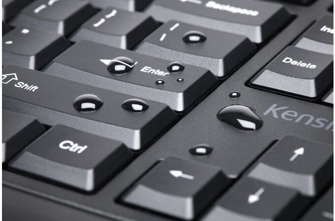 Kensington ProFit Ergo clavier Souris incluse FR sans fil +USB QWERTZ Allemand Noir (K75406DE) — image 8