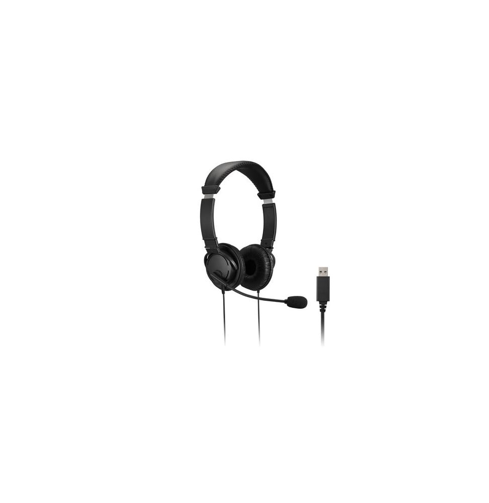 Kensington Micro-Casque Classic USB-A avec réglage du micro et du volume (K33065WW)