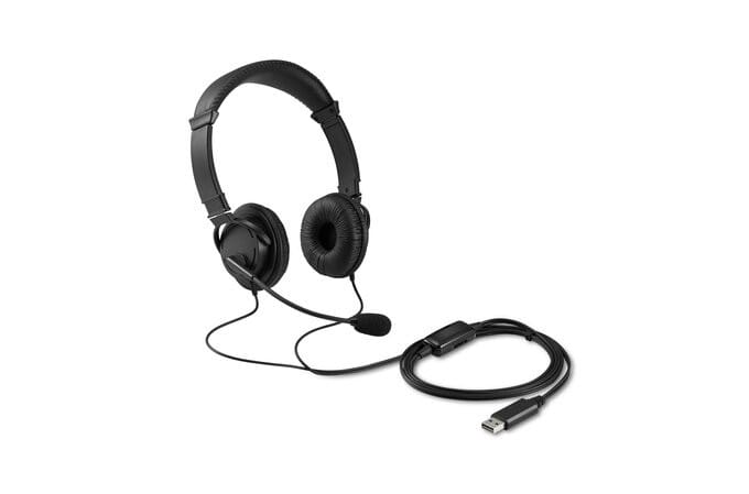 Kensington Micro-Casque Classic USB-A avec réglage du micro et du volume (K33065WW) — image 2