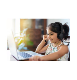 Kensington Micro-Casque Classic USB-A avec réglage du micro et du volume (K33065WW)