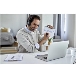 Kensington Micro-Casque Classic USB-A avec réglage du micro et du volume (K33065WW)