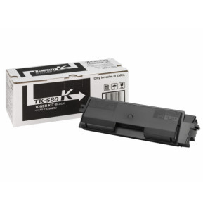 KYOCERA TK-580K Cartouche de toner 1 pièce(s) Original Noir La cartouche de toner pour FS-C5150DN, Noir  (1T02KT0NL0)