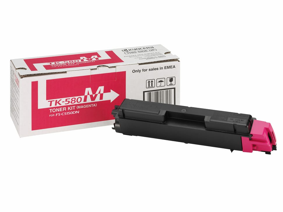KYOCERA TK-580M Cartouche de toner 1 pièce(s) Original Magenta (1T02KTBNL0) — image 3