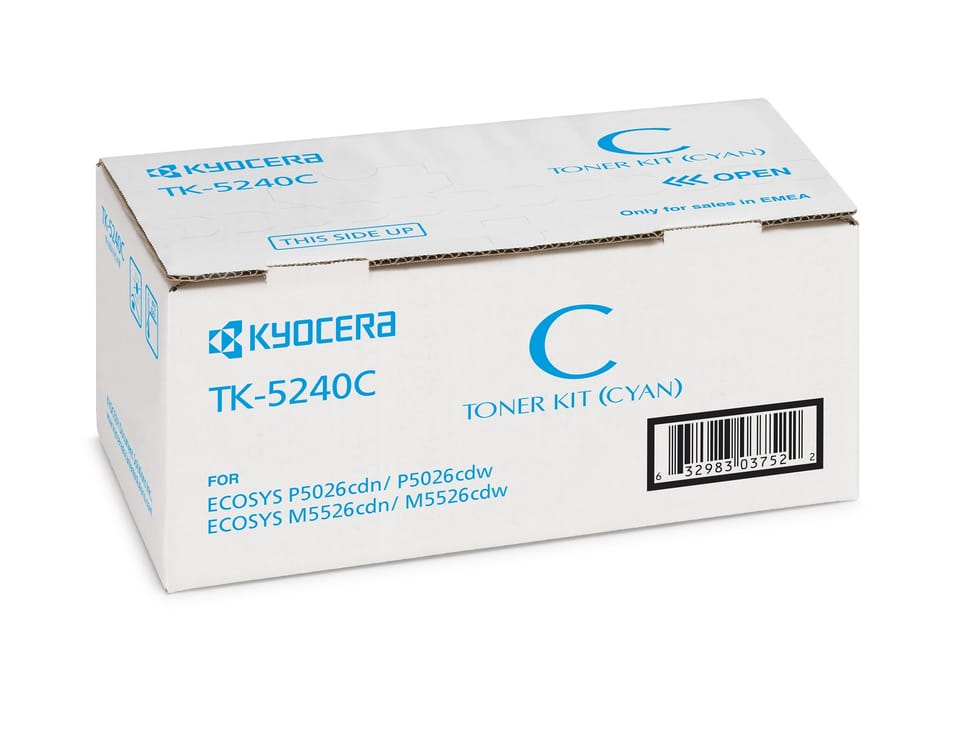 KYOCERA TK-5240C Cartouche de toner 1 pièce(s) Original Cyan (1T02R7CNL0) — image 2