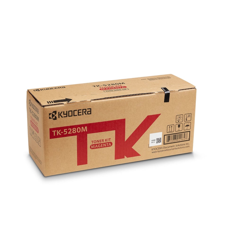 KYOCERA TK-5280M Cartouche de toner 1 pièce(s) Original Magenta (1T02TWBNL0)
