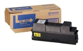 KYOCERA TK-360 Cartouche de toner Original Noir TK-360, Toner Kit Noir pour FS-4020DN  (1T02J20EUC)