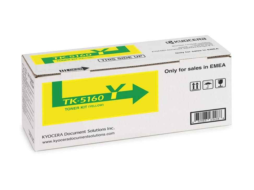 KYOCERA TK-5160Y Cartouche de toner 1 pièce(s) Original Jaune (1T02NTANL0) — image 2