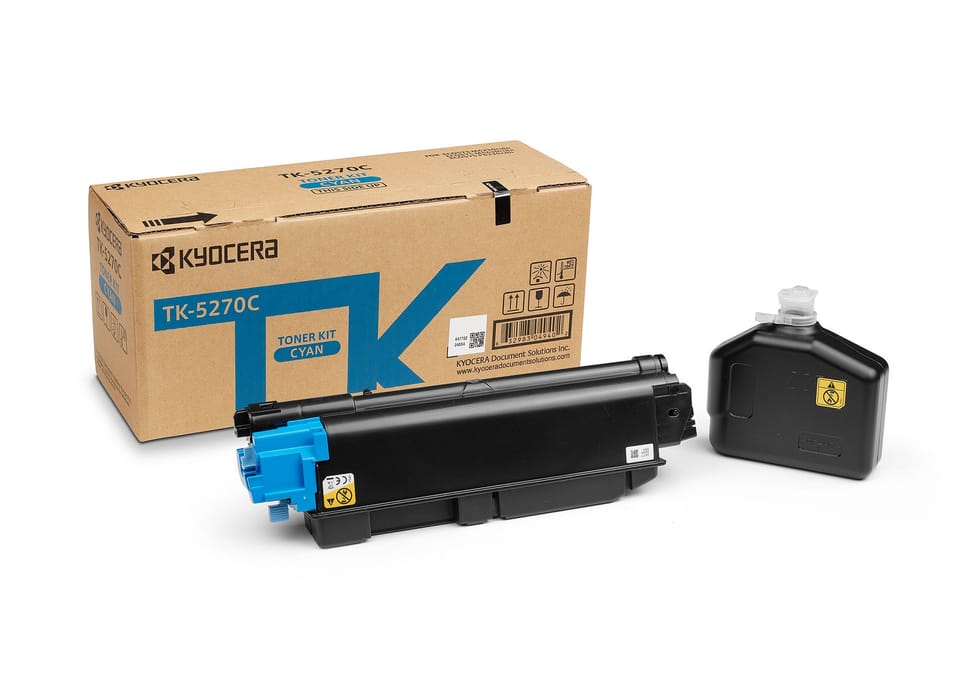 KYOCERA TK-5270C Cartouche de toner 1 pièce(s) Original Cyan (1T02TVCNL0) — image 2