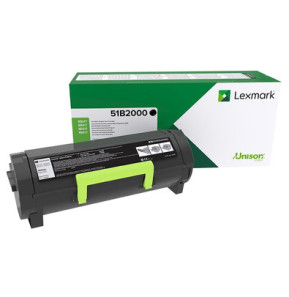 Lexmark 51B2000 Cartouche de toner Original Noir (51B2000)