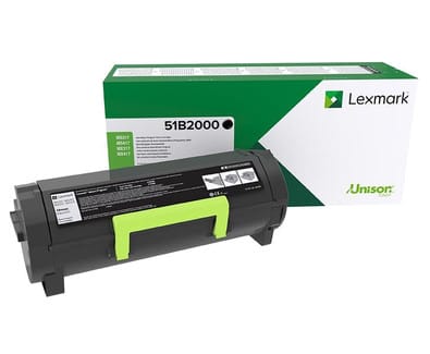 Lexmark 51B2000 Cartouche de toner Original Noir (51B2000)