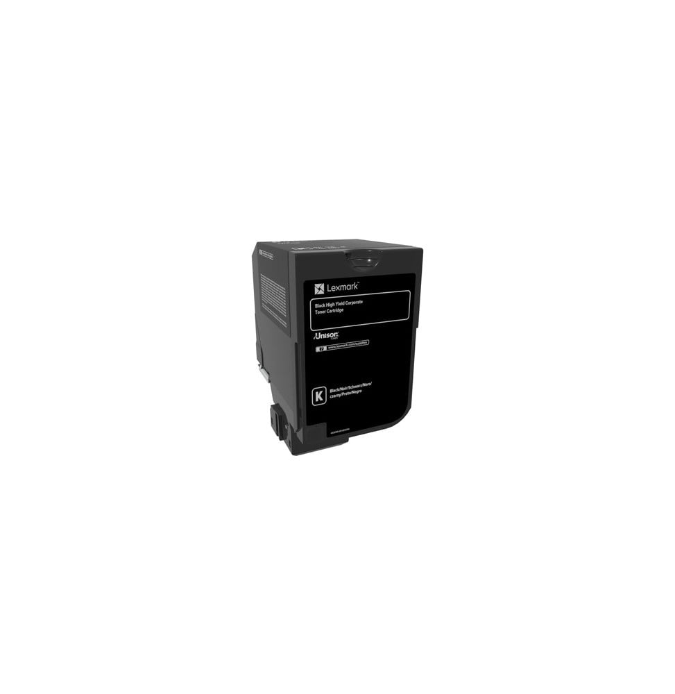 Lexmark 74C2HKE Cartouche de toner 1 pièce(s) Original Noir (74C2HKE)