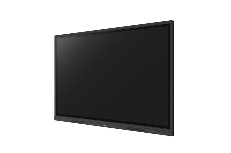 LG 55TR3DK-B tableau blanc interactif et accessoire 139,7 cm (55") 3840 x 2160 pixels Écran tactile Noir (55TR3DK-B) — image 3