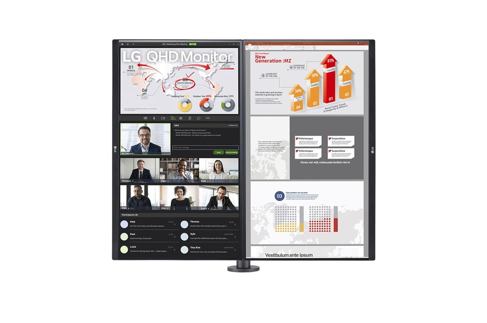 LG 27QP88DP-BS écran plat de PC 68,6 cm (27") 2560 x 1440 pixels Quad HD LED Noir (27QP88DP-BS.AEU) — image 3