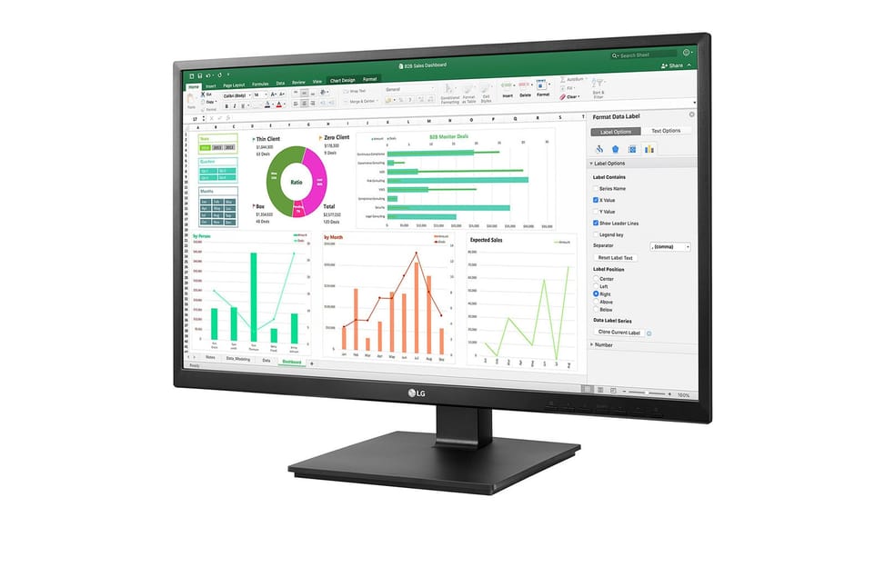LG 27BN55UP-B écran plat de PC 60,5 cm (23.8") 1920 x 1080 pixels Full HD Noir (27BN55UP-B.AEU) — image 2