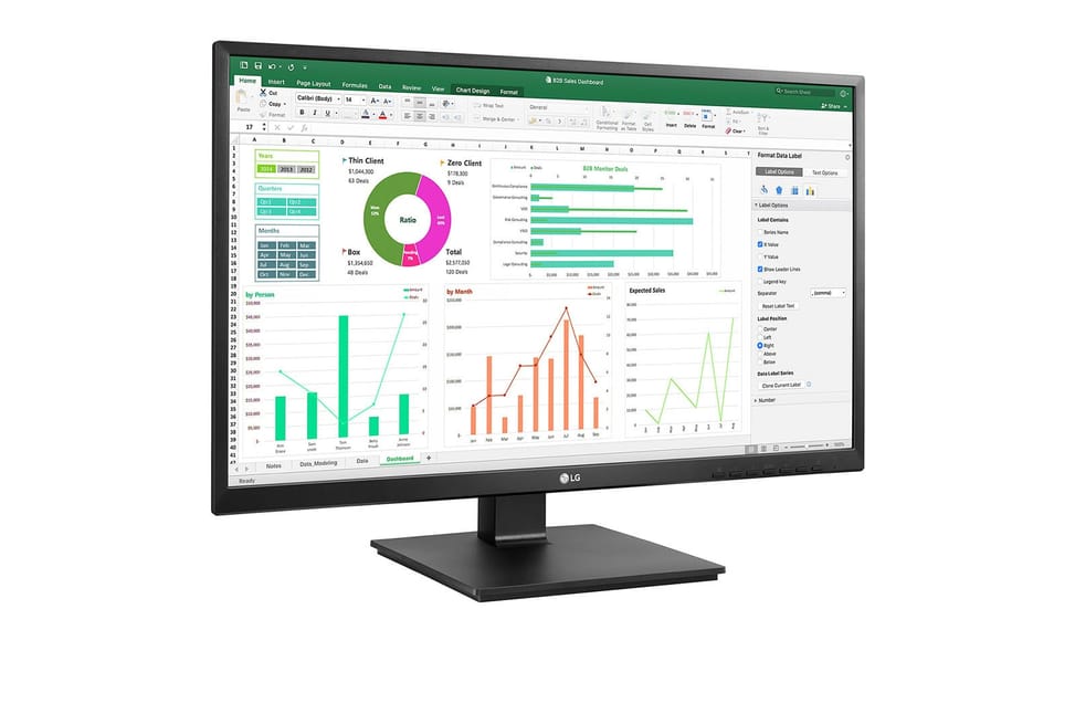 LG 27BN55UP-B écran plat de PC 60,5 cm (23.8") 1920 x 1080 pixels Full HD Noir (27BN55UP-B.AEU) — image 3