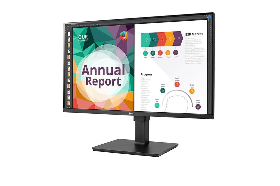 LG 32BN67UP-B écran plat de PC 80 cm (31.5") 3840 x 2160 pixels 4K Ultra HD LED Noir (32BN67UP-B) — image 2