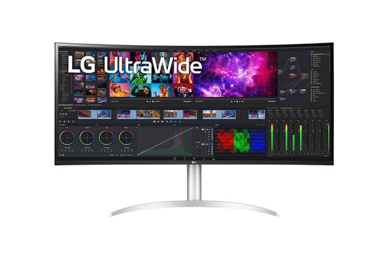 LG 40WP95XP-W écran plat de PC 100,8 cm (39.7") 5120 x 2160 pixels UltraWide 5K HD Blanc (40WP95XP-W.AEU)