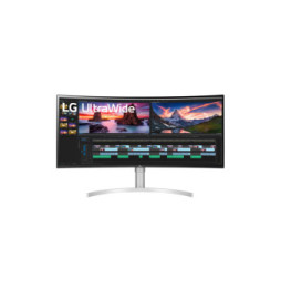 LG 38WN95CP-W écran plat de PC 96,5 cm (38") 3840 x 1600 pixels Quad HD+ QLED Blanc (38WN95CP-W)