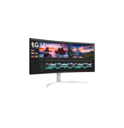 LG 38WN95CP-W écran plat de PC 96,5 cm (38") 3840 x 1600 pixels Quad HD+ QLED Blanc (38WN95CP-W)