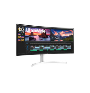 LG 38WN95CP-W écran plat de PC 96,5 cm (38") 3840 x 1600 pixels Quad HD+ QLED Blanc (38WN95CP-W)