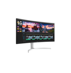 LG 38WN95CP-W écran plat de PC 96,5 cm (38") 3840 x 1600 pixels Quad HD+ QLED Blanc (38WN95CP-W)