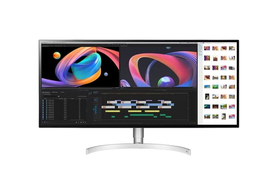 LG 34WK95UP-W écran plat de PC 86,4 cm (34") 5120 x 2160 pixels 5K Ultra HD LED Blanc (34WK95UP-W)