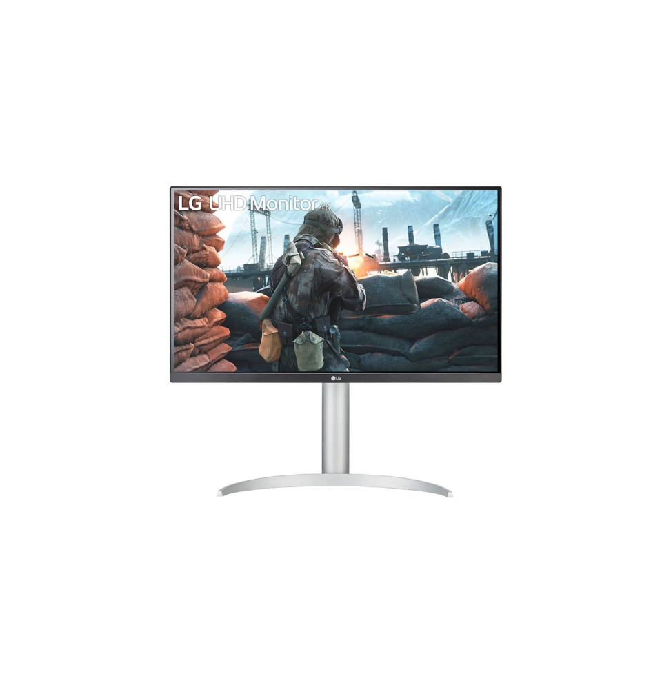 LG 27UP650P-W écran plat de PC 68,6 cm (27") 3840 x 2160 pixels 4K Ultra HD LED Argent (27UP650P-W.BEU)