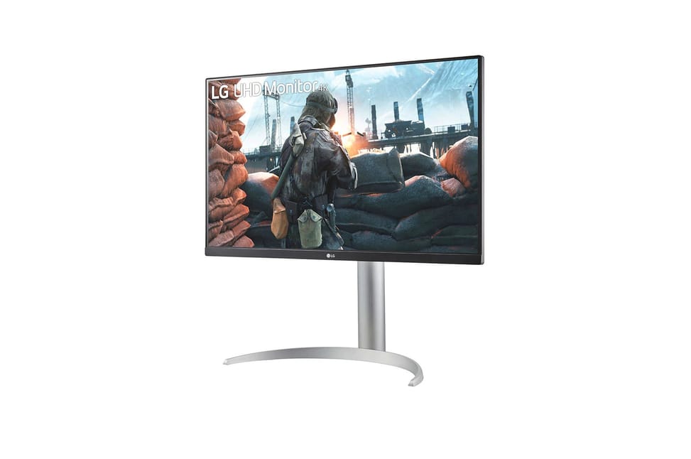 LG 27UP650P-W écran plat de PC 68,6 cm (27") 3840 x 2160 pixels 4K Ultra HD LED Argent (27UP650P-W.BEU) — image 2