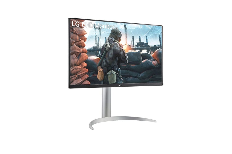 LG 27UP650P-W écran plat de PC 68,6 cm (27") 3840 x 2160 pixels 4K Ultra HD LED Argent (27UP650P-W.BEU) — image 3