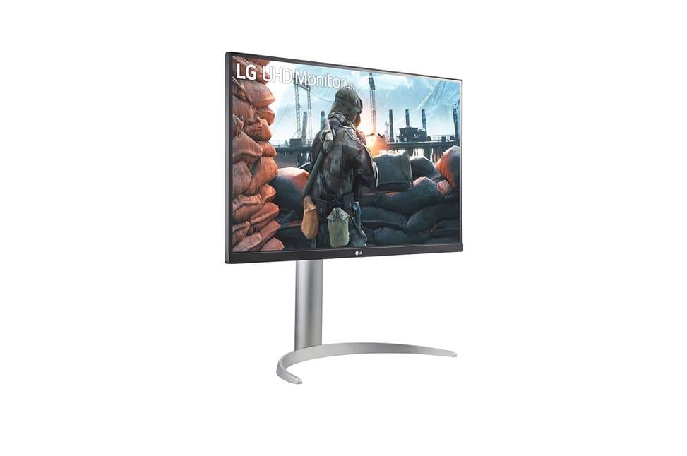 LG 27UP650P-W écran plat de PC 68,6 cm (27") 3840 x 2160 pixels 4K Ultra HD LED Argent (27UP650P-W.BEU) — image 4