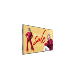 LG 110UM5K Panneau plat de signalisation numérique 2,79 m (110") LCD Wifi 500 cd/m² 4K Ultra HD Noir Web OS 16/7