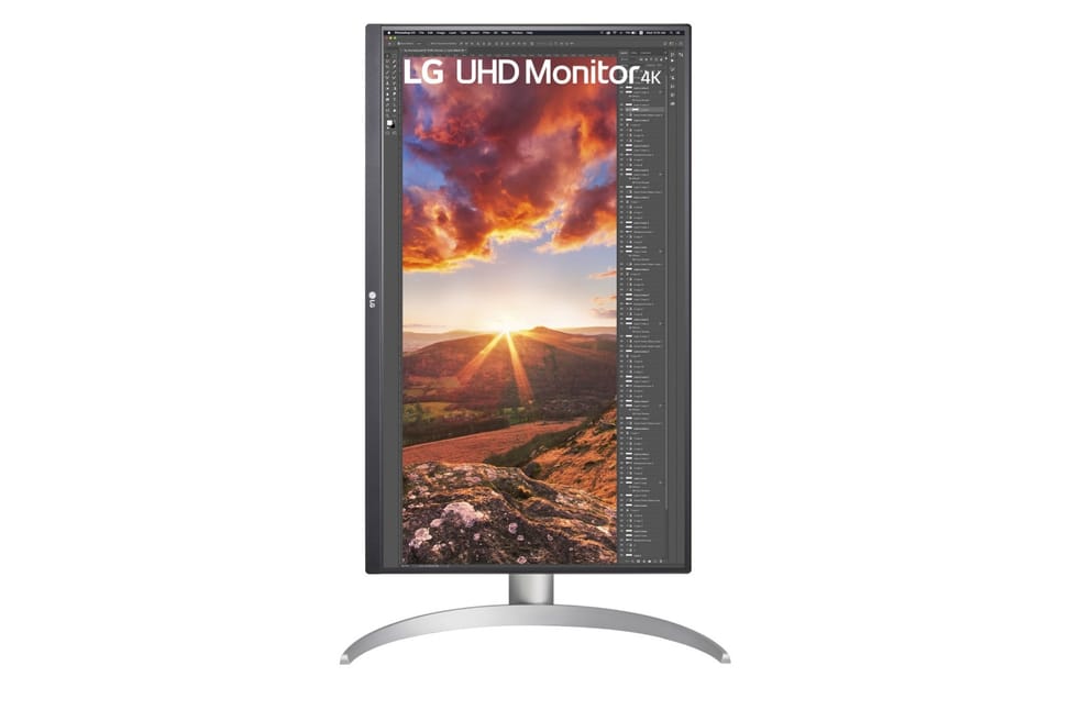 LG 27UP85NP-W écran plat de PC 68,6 cm (27") 3840 x 2160 pixels 4K Ultra HD LED Argent (27UP85NP-W.BEU) — image 9
