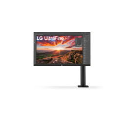 LG UltraFine Ergo LED display 68,6 cm (27") 3840 x 2160 pixels 4K Ultra HD Noir (27UN880P-B.AEU)