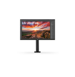 LG UltraFine Ergo LED display 68,6 cm (27") 3840 x 2160 pixels 4K Ultra HD Noir (27UN880P-B.AEU)