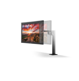 LG UltraFine Ergo LED display 68,6 cm (27") 3840 x 2160 pixels 4K Ultra HD Noir (27UN880P-B.AEU)