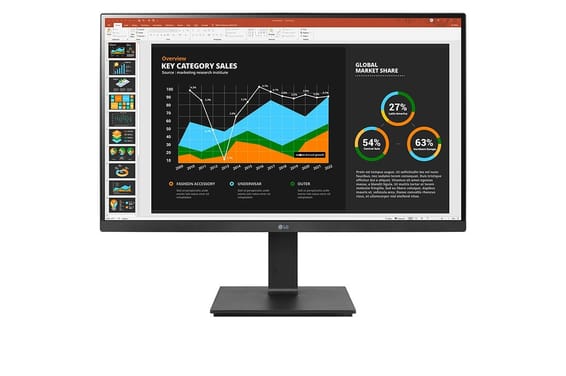 LG 27BQ75QB-B écran plat de PC 68,6 cm (27") 2560 x 1440 pixels Quad HD LCD Noir (27BQ75QB-B)